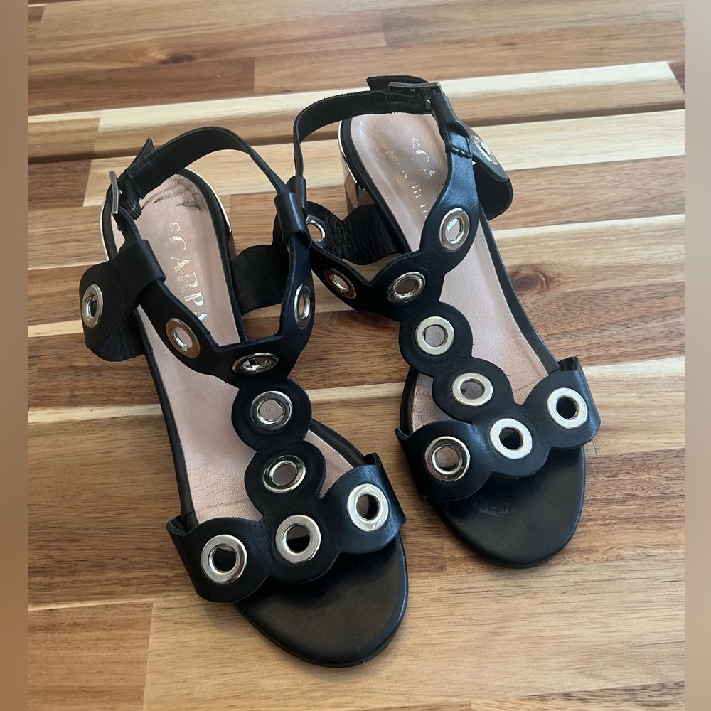 Scarpa Italy leather sandals size 38